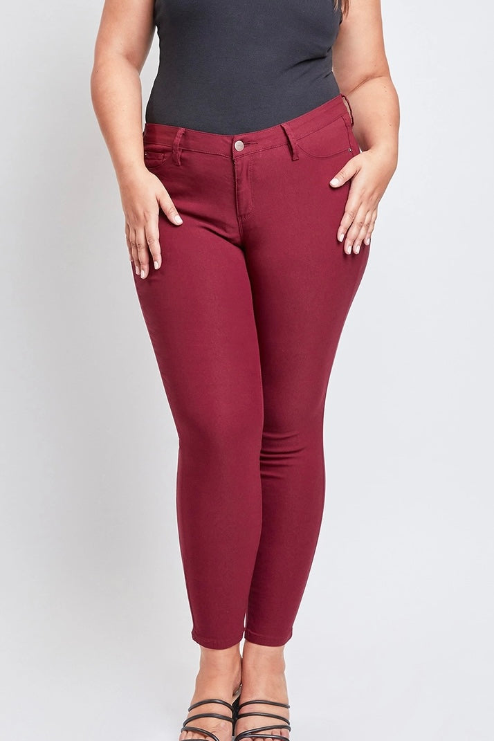 The Kate Hyperstretch Skinny Jeans in Wineo