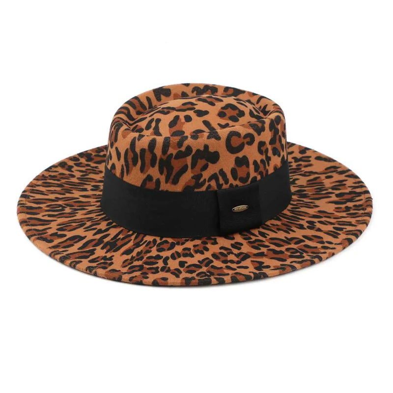 Felt Leopard Hat