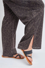 Wild Side Leopard Drawstring Pants