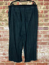 Style & Co Black Linen Pants Size 3X