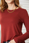 Basic Brick Red Top - ONLINE ONLY