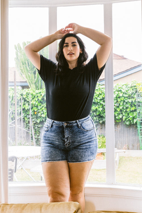 The Highrise Stretch Shorts