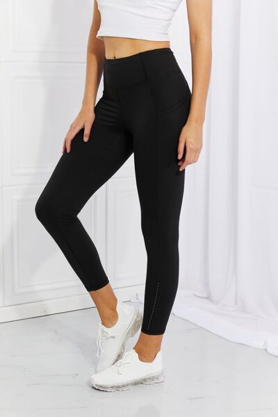 Strengthen and Lengthen Reflective Dot Active Leggings-ONLINE ONLY