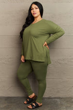 Lazy Days Long Sleeve and Leggings Set - ONLINE ONLY