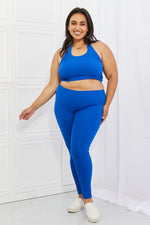 On The Daily Halter Crop Top and Leggings Set - ONLINE ONLY