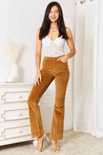 Judy Blue Mid Rise Corduroy Pants - ONLINE ONLY
