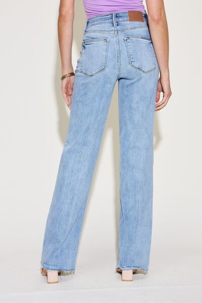 Judy Blue V Front Waistband Straight Jeans - ONLINE ONLY