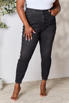 Judy Blue Tummy Control High Waist Denim Jeans in Black - ONLINE ONLY