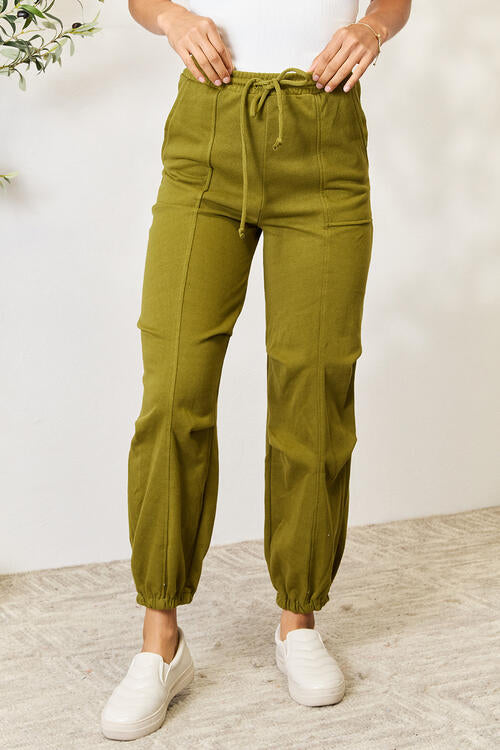 Sassy Sweatpants In Moss - ONLINE ONLY