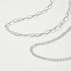 Set of Three Different Chain Necklace