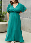 Woven Wrap Maxi Dress - ONLINE ONLY