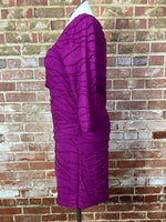 Tiana B Plum Tiered Dress Size 16